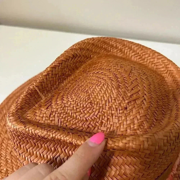 NWT WYETH HUSTON PANAMA HAT BOHO/FESTIVAL - Picture 3 of 8